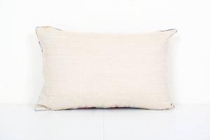 Silk Ikat Velvet Pillow Cover Set of 2 | 15'' x 23''