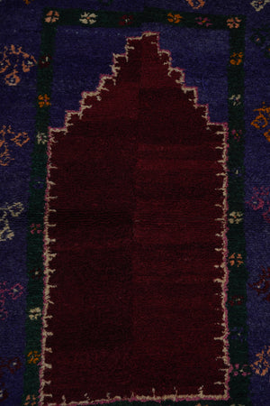 Vintage Turkish Shaggy Tulu Rug 40'' x 57''