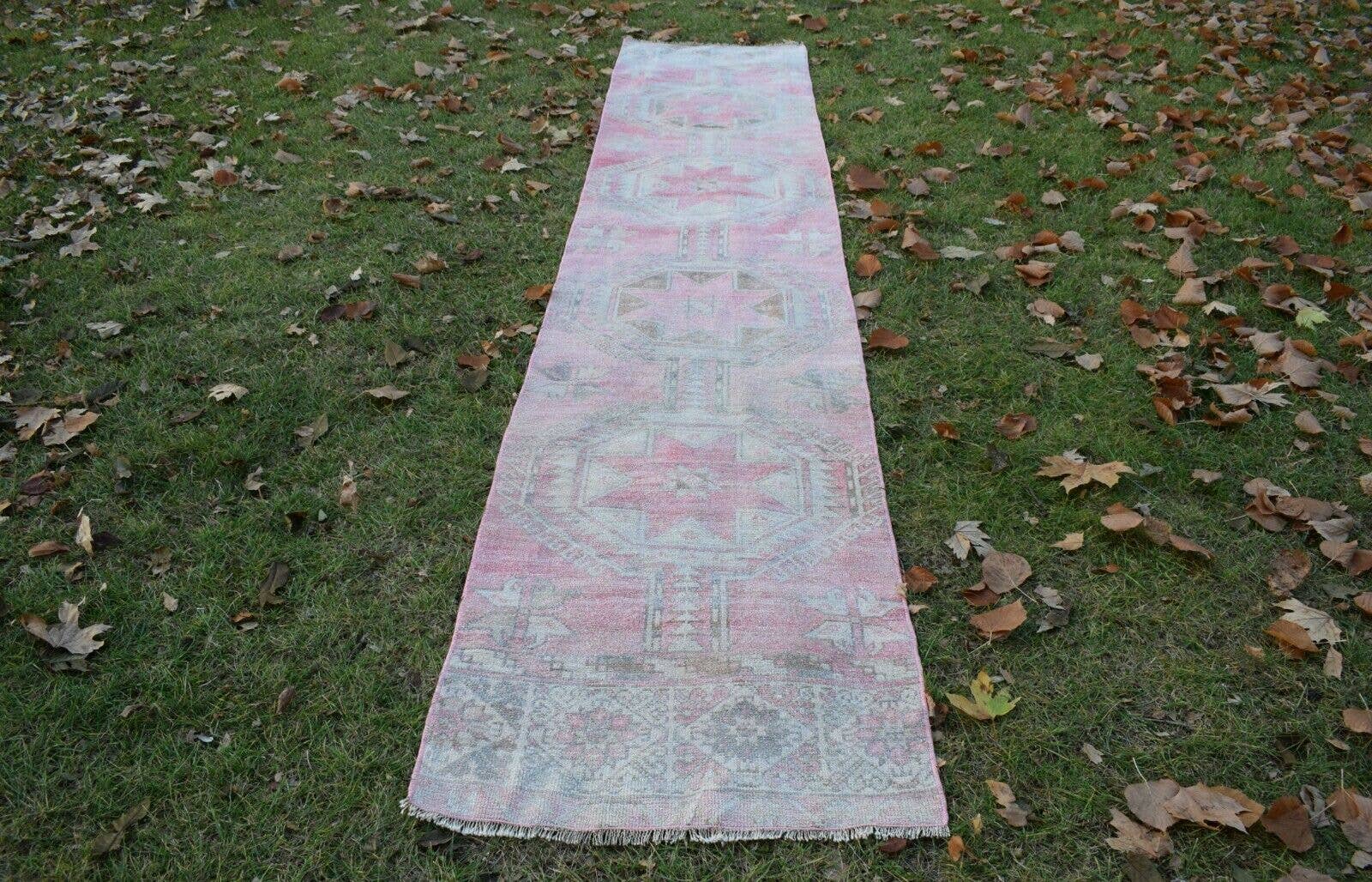 Vintage Herki Runner Rug 2'7'' x 13'1''