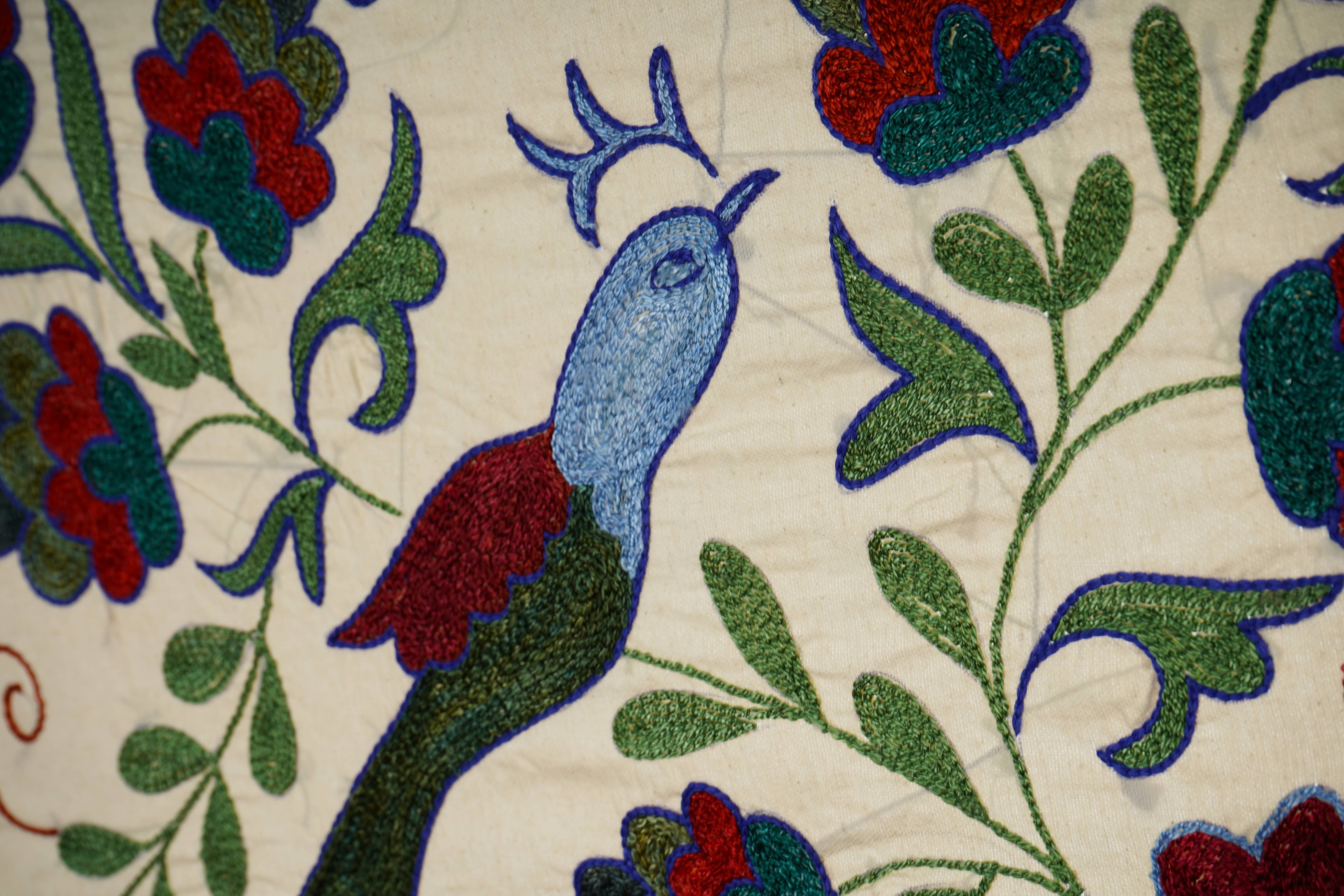 Suzani Wall Hanging & Tablecloth | 17'' x 33''
