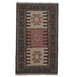 Vintage Turkish Karapinar Rug 3'2'' x 5'6''