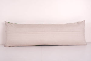 Tiger Silk Ikat Velvet Pillow Cover | 15'' x 45''