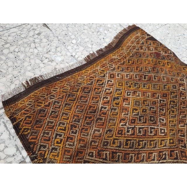 Vintage Turkish Kilim Runner 2'4'' x 8'9''