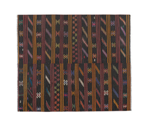Vintage Turkish Kilim Rug 7'7'' x 9'2''