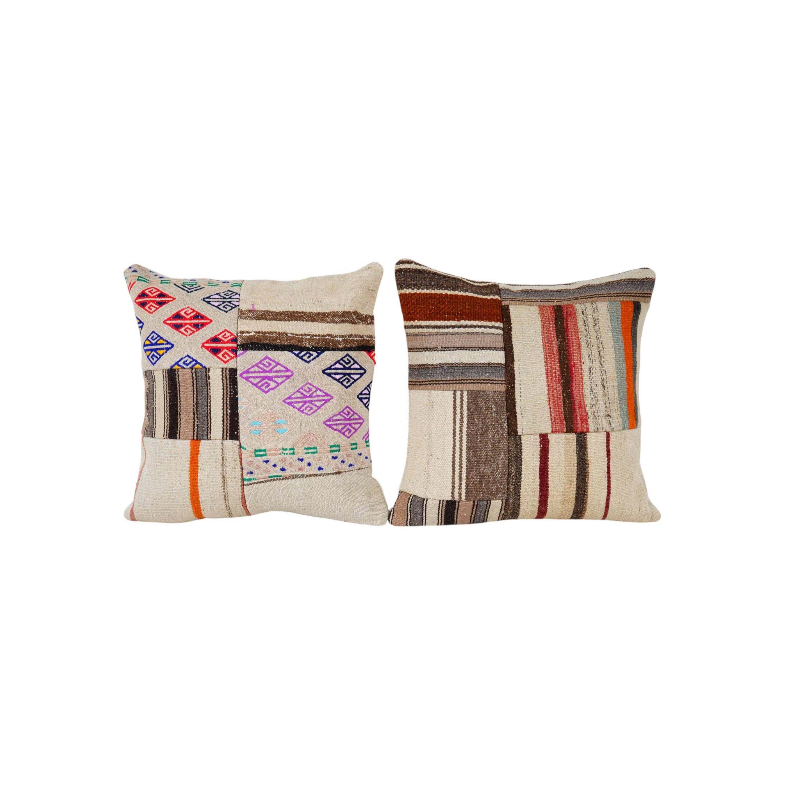 Kilim Pillow Cover Set of 2 | 20'' x 20''