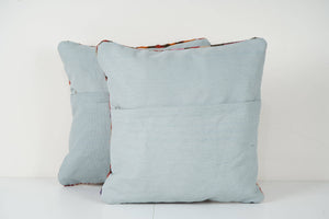 Kilim Pillow Cover Set of 2 | 16'' x 16''