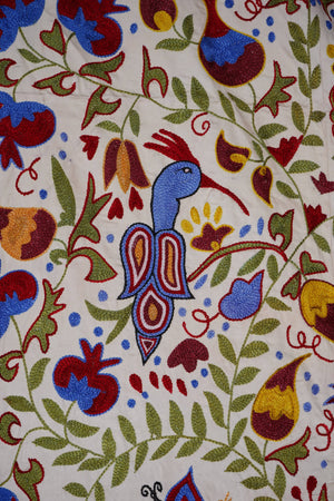 Suzani Wall Hanging & Bedspread | 3'7'' x 6'