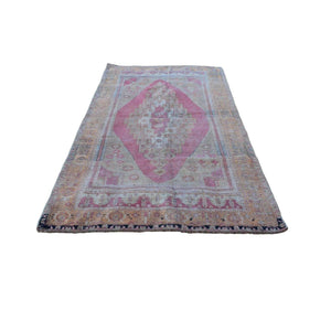 Vintage Turkish Konya Rug 4'9'' x 8'