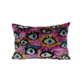 Silk Ikat Velvet Pillow Cover | 16'' x 24''