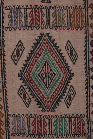 Vintage Turkish Anatolian Kilim Rug 5'3'' x 7'5''