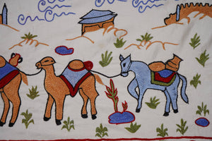 Suzani Wall Hanging & Bedspread | 1'8'' x 6'1''