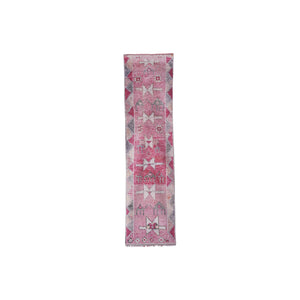 Vintage Turkish Runner Rug 2'8'' x 10'2''