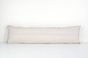 Silk Ikat Velvet Pillow Cover Set of 2 | 14'' x 51''