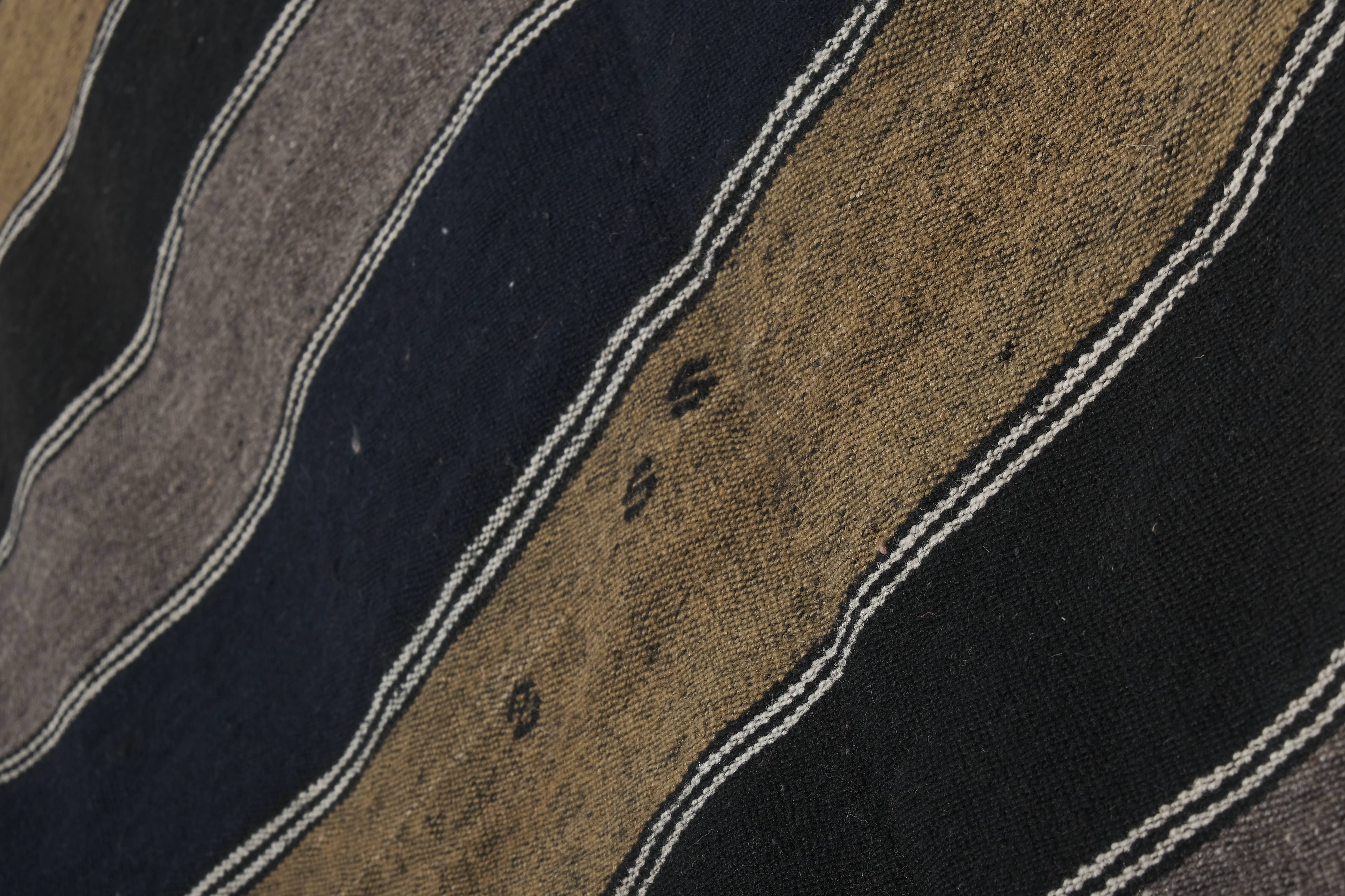 Vintage Turkish Kilim Rug 6'2'' x 11'3''
