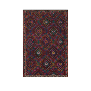 Vintage Turkish Kilim Rug 6'2'' x 9'7''
