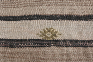 Vintage Turkish Kilim Runner 3'7'' x 9'3''