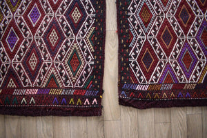 Vintage Kilim Yastik Rugs Set of 2 | 22'' x 41''