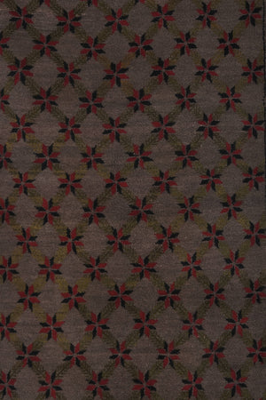 Vintage Turkish Shaggy Rug 3'9'' x 8'