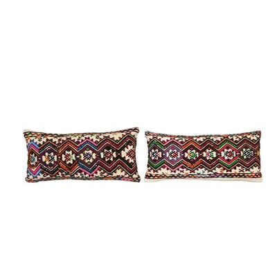 Kilim Pillow Cover Set of 2 | 12'' x 24''