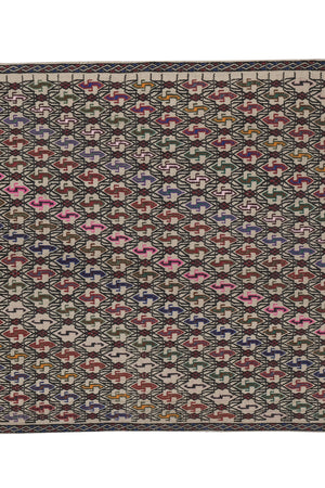 Vintage Turkish Kilim Rug 5'' x 9''