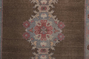Vintage Turkish Karapinar Runner Rug 3'8'' x 8'11''