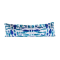 Silk Ikat Velvet Pillow Cover | 16'' x 48''