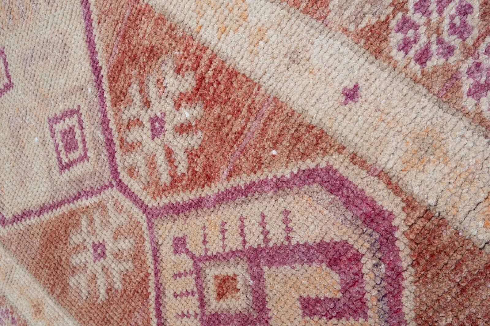 Vintage Turkish Kars Oushak Runner 2'8'' x 9'9''