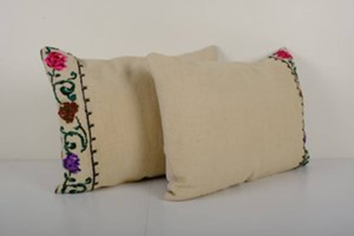 Kilim Pillow Cover Set of 2 | 16'' x 24''