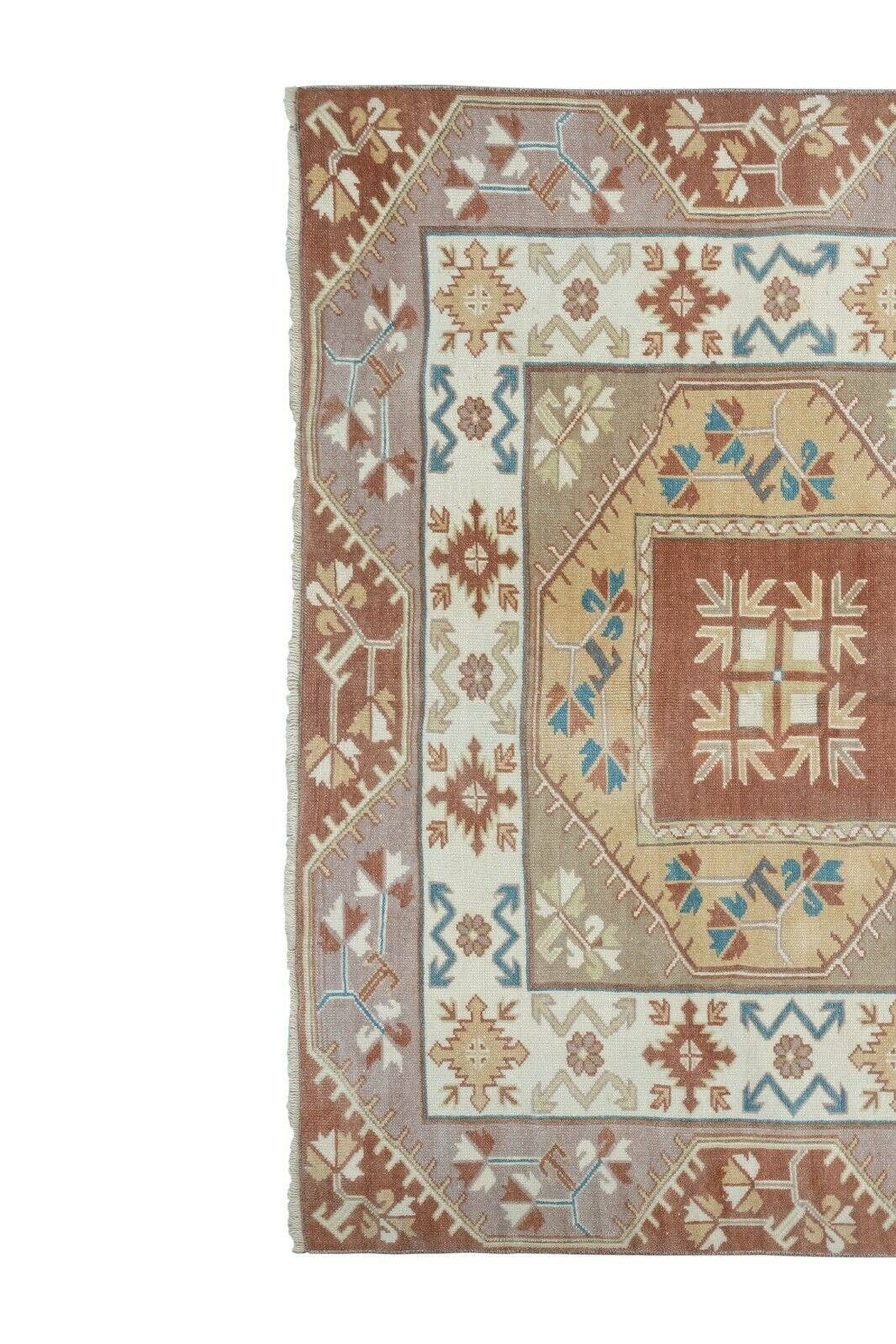 Vintage Oushak Rug 5'1'' x 7'9''