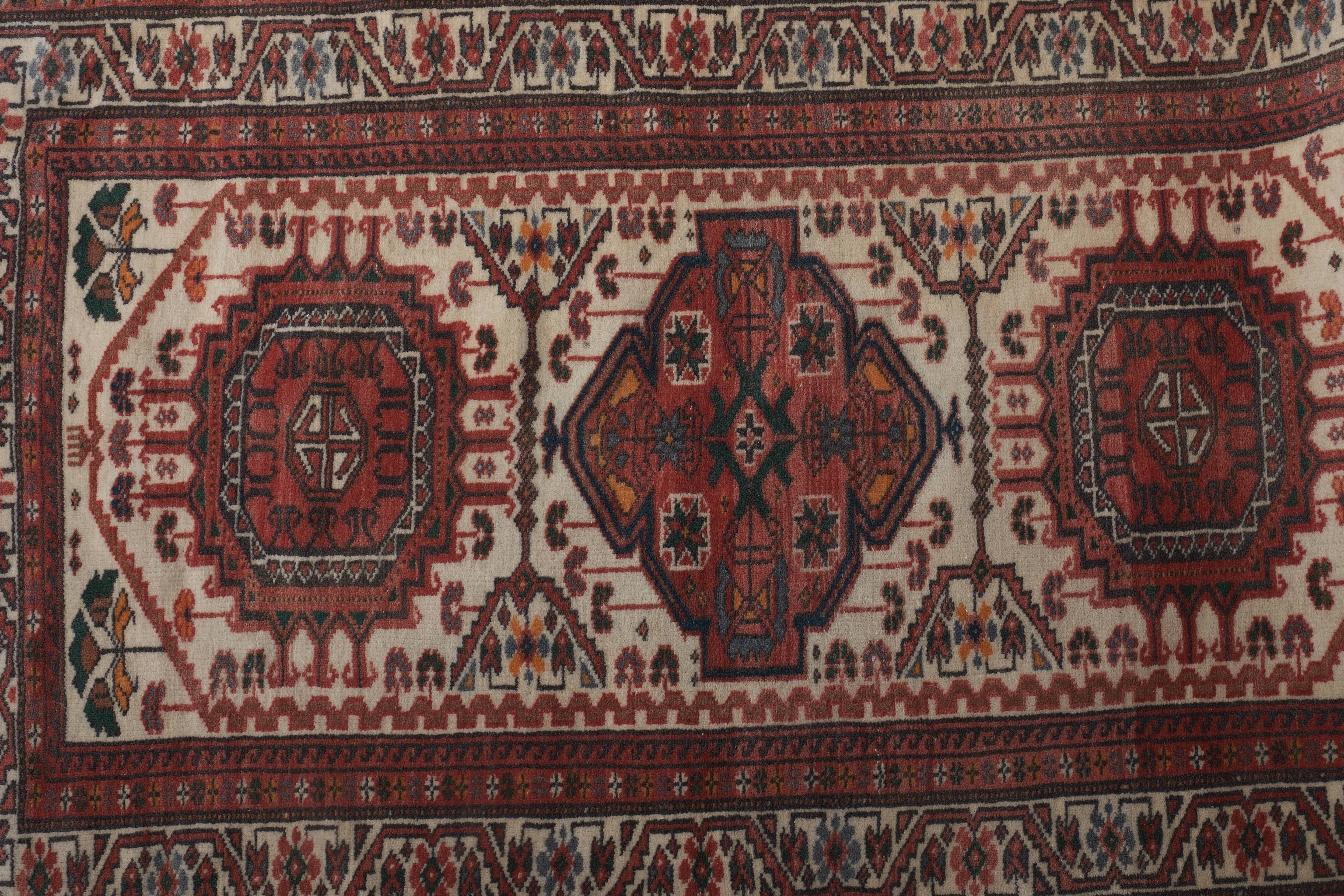 Vintage Turkish Anatolian Runner 2'9'' x 13'6''