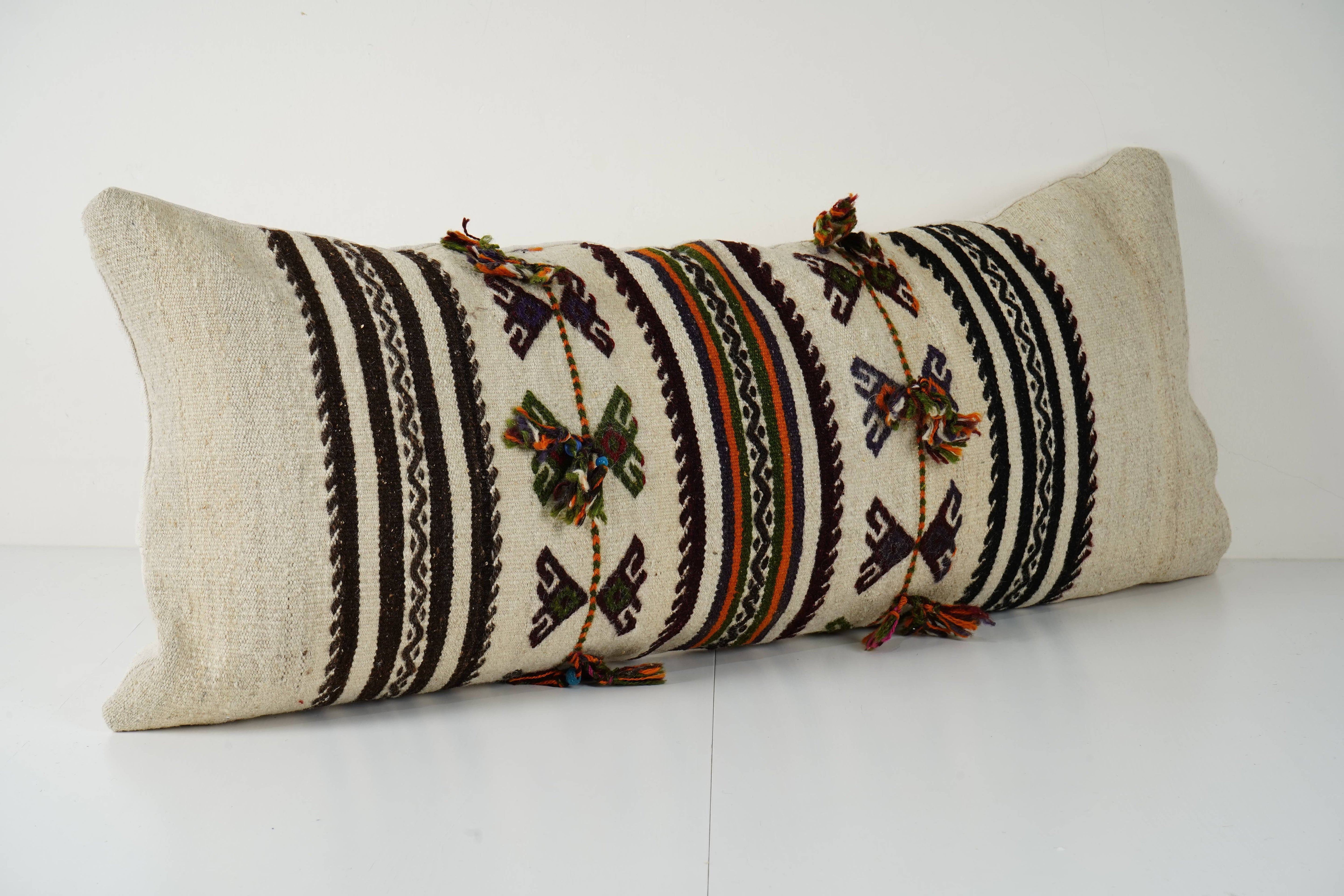 Kilim Bedding Pillow Cover | 16'' x 40''