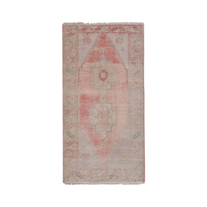 Vintage Oushak Rug 3'8'' x 6'9''