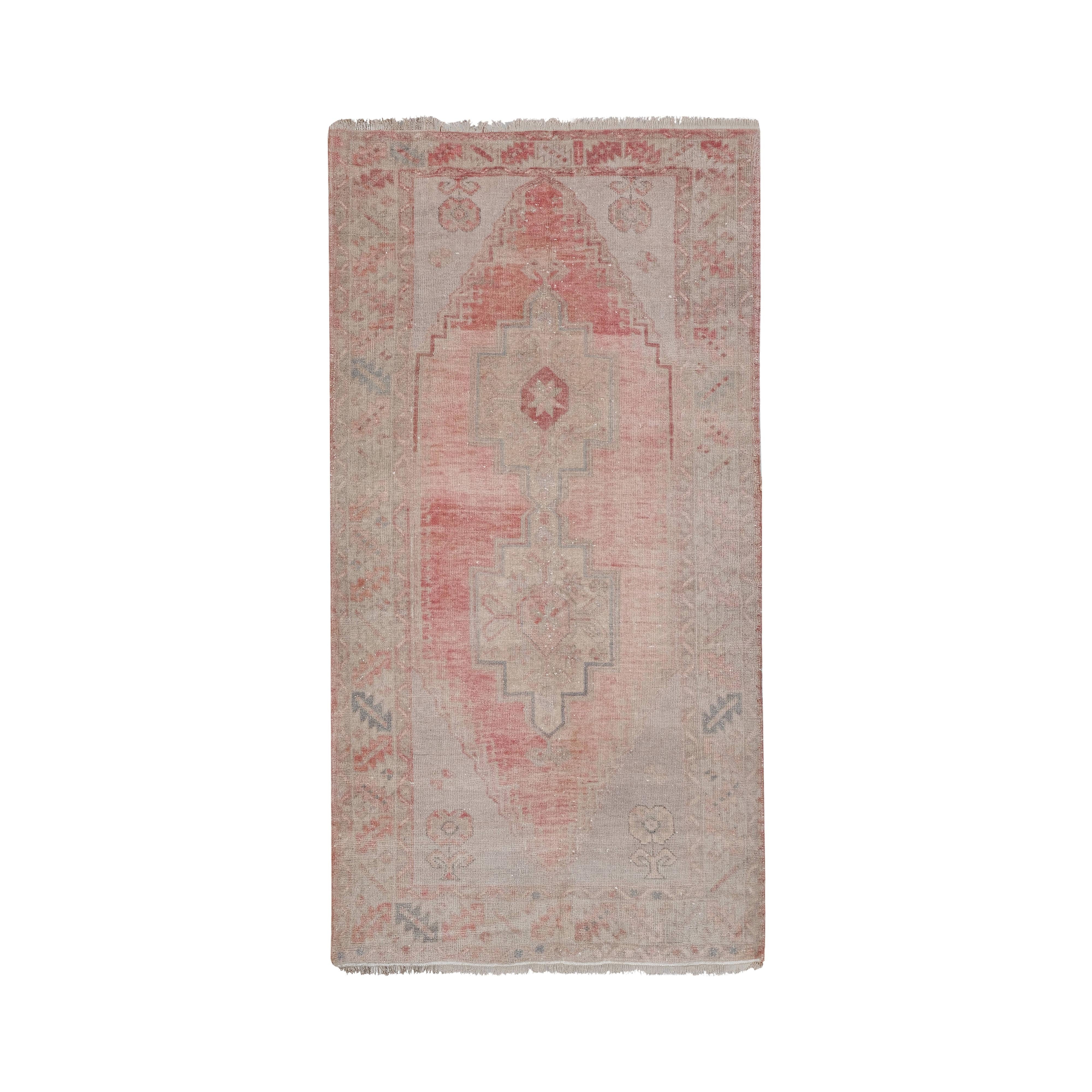 Vintage Oushak Rug 3'8'' x 6'9''