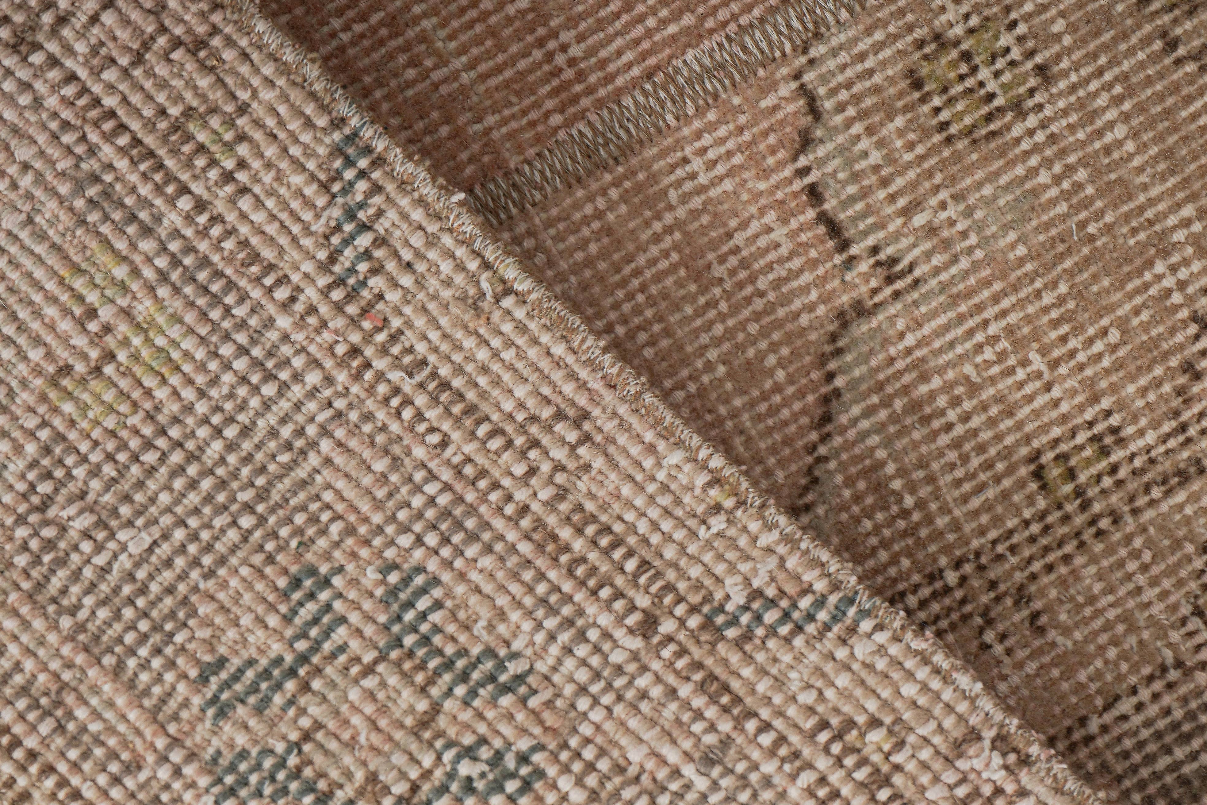 Vintage Oushak Runner 1'8'' x 12'9''