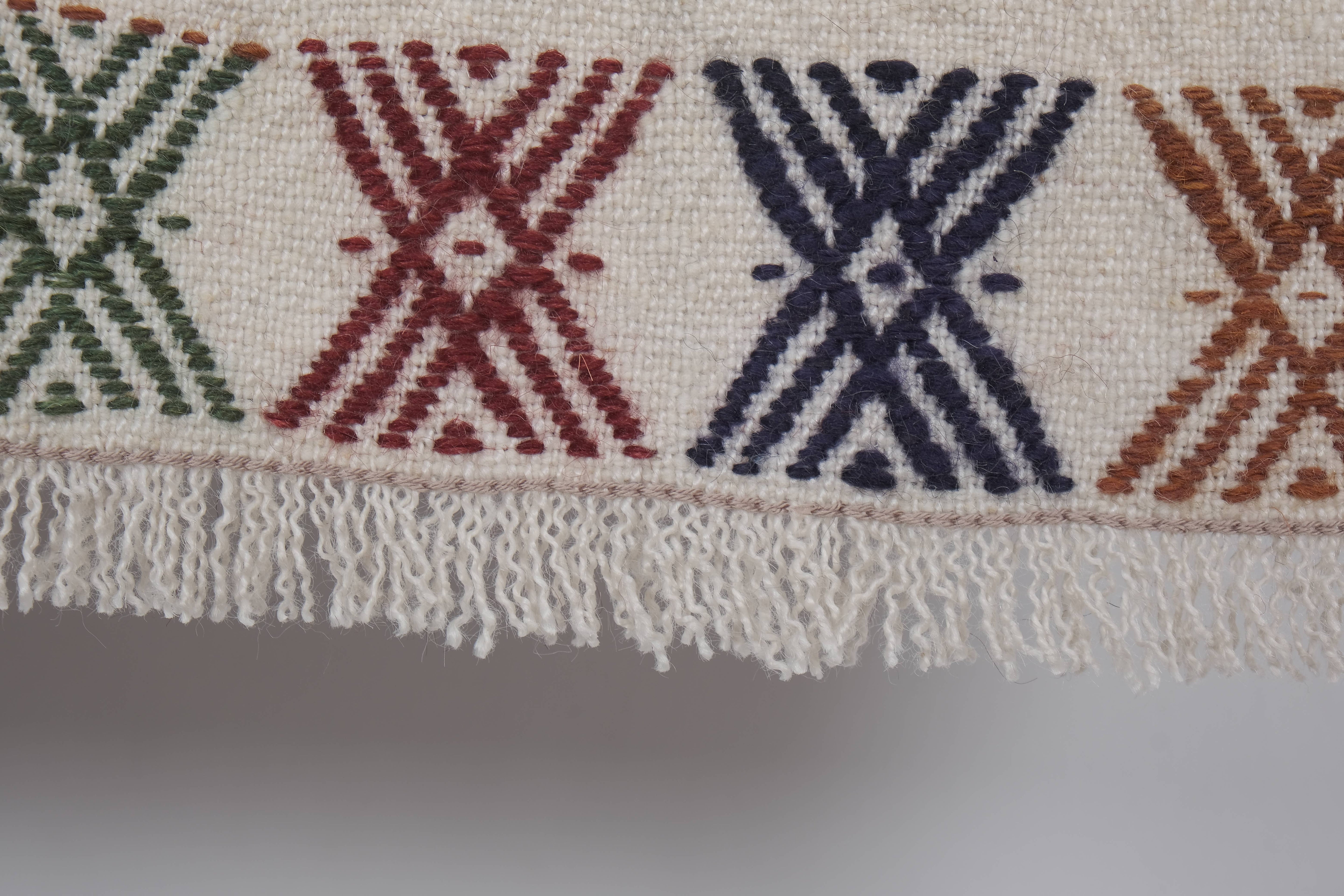 Vintage Turkish Cicim Rug 4'11'' x 6'5''