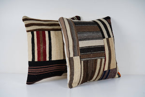 Kilim Pillow Cover Set of 2 | 19'' x 19''