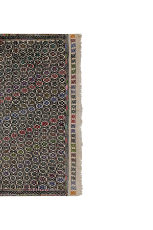 Vintage Turkish Kilim Rug 4'8'' x 6'9''