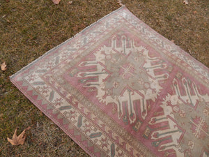 Vintage Oushak Rug 4'9'' x 6'8''