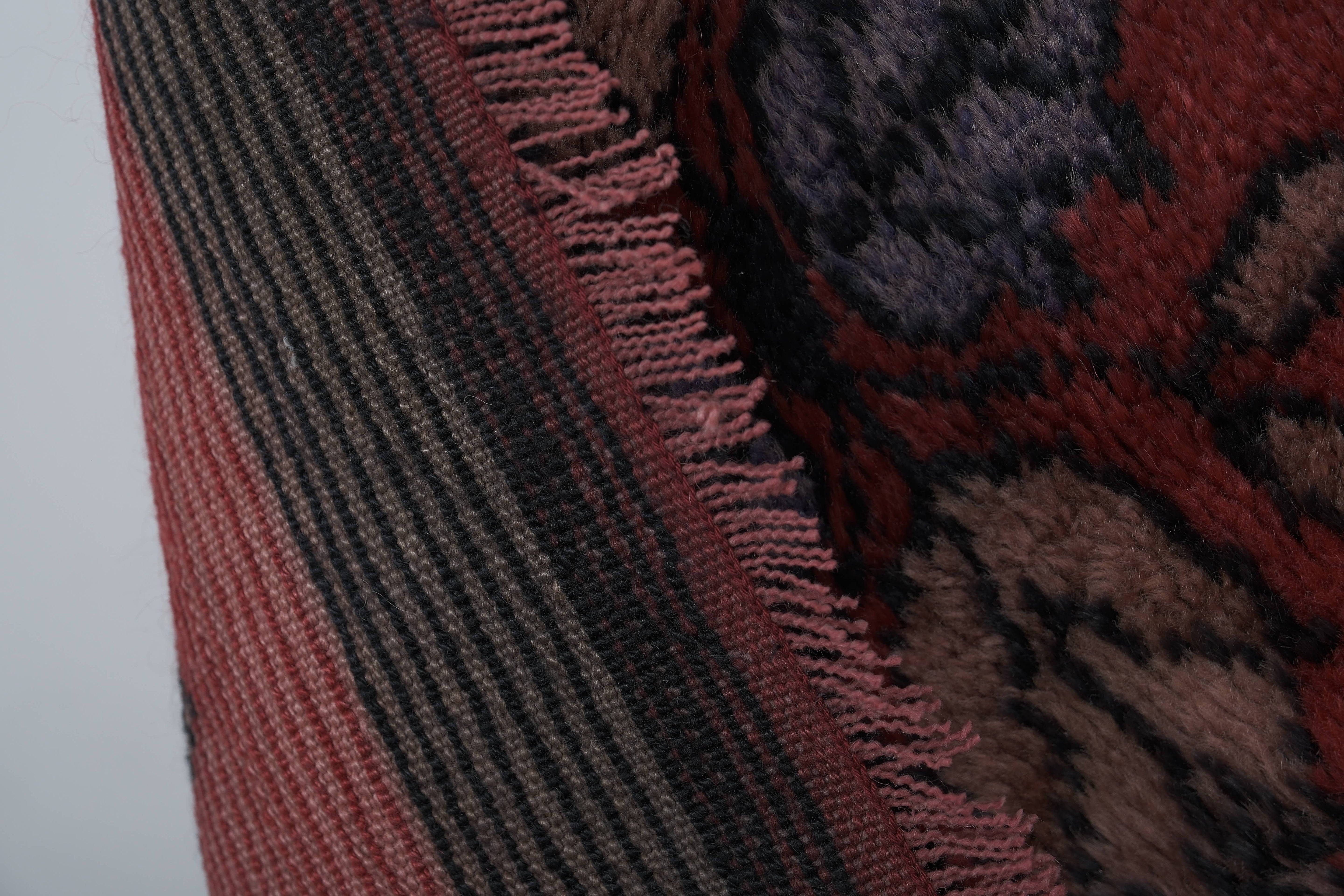Vintage Turkish Tulu Rug 3'5'' x 5'3''