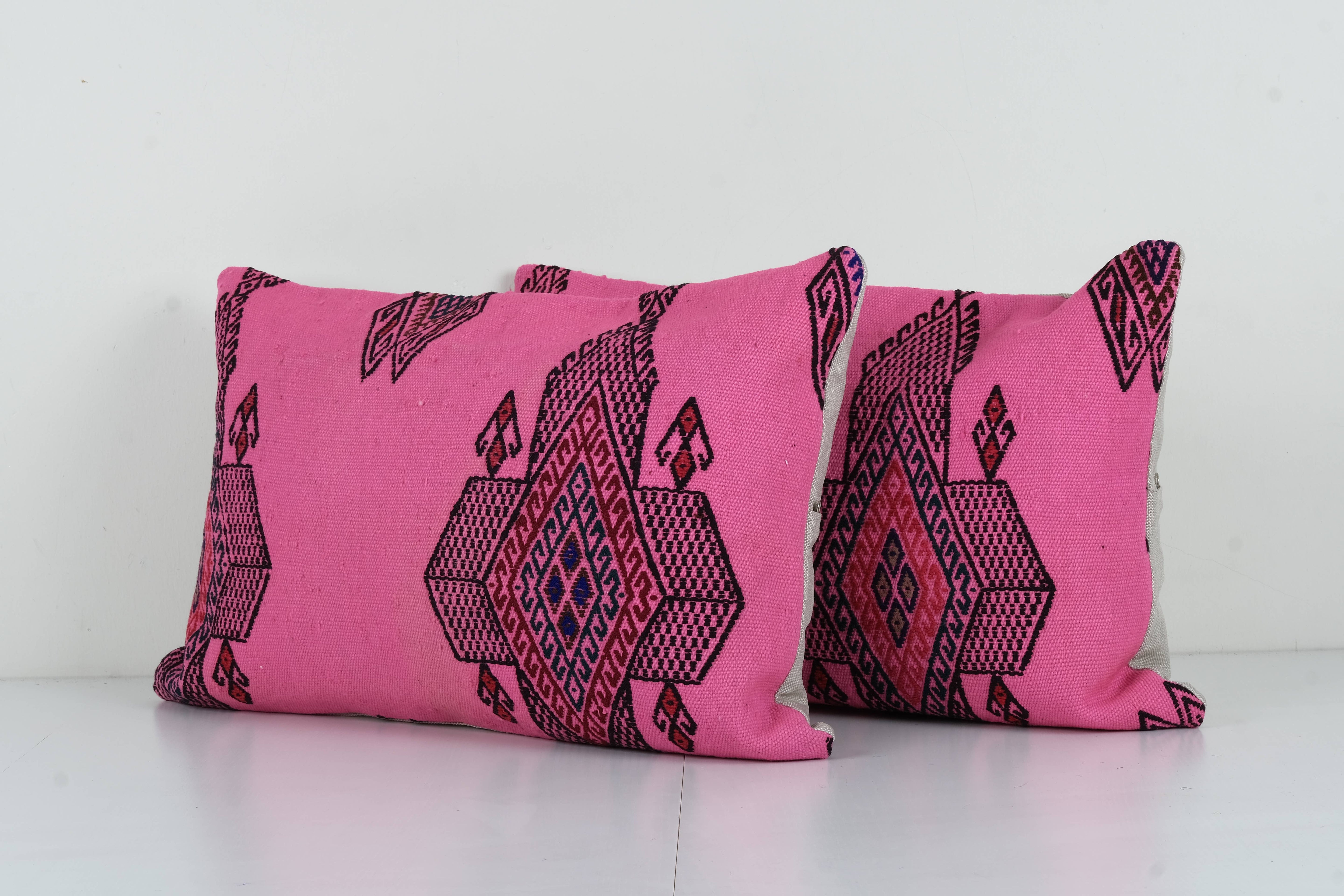 Kilim Pillow Cover Set of 2 | 16'' x 24''