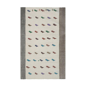 Vintage Turkish Kilim Rug 5'9'' x 8'6''