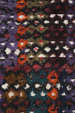 Vintage Turkish Tulu Rug 5'4'' x 7'6''