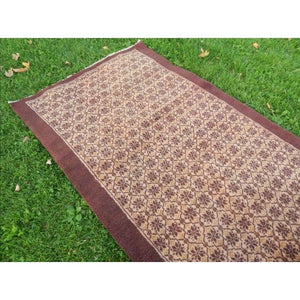Vintage Turkish Tulu Rug 3'9'' x 6'2''