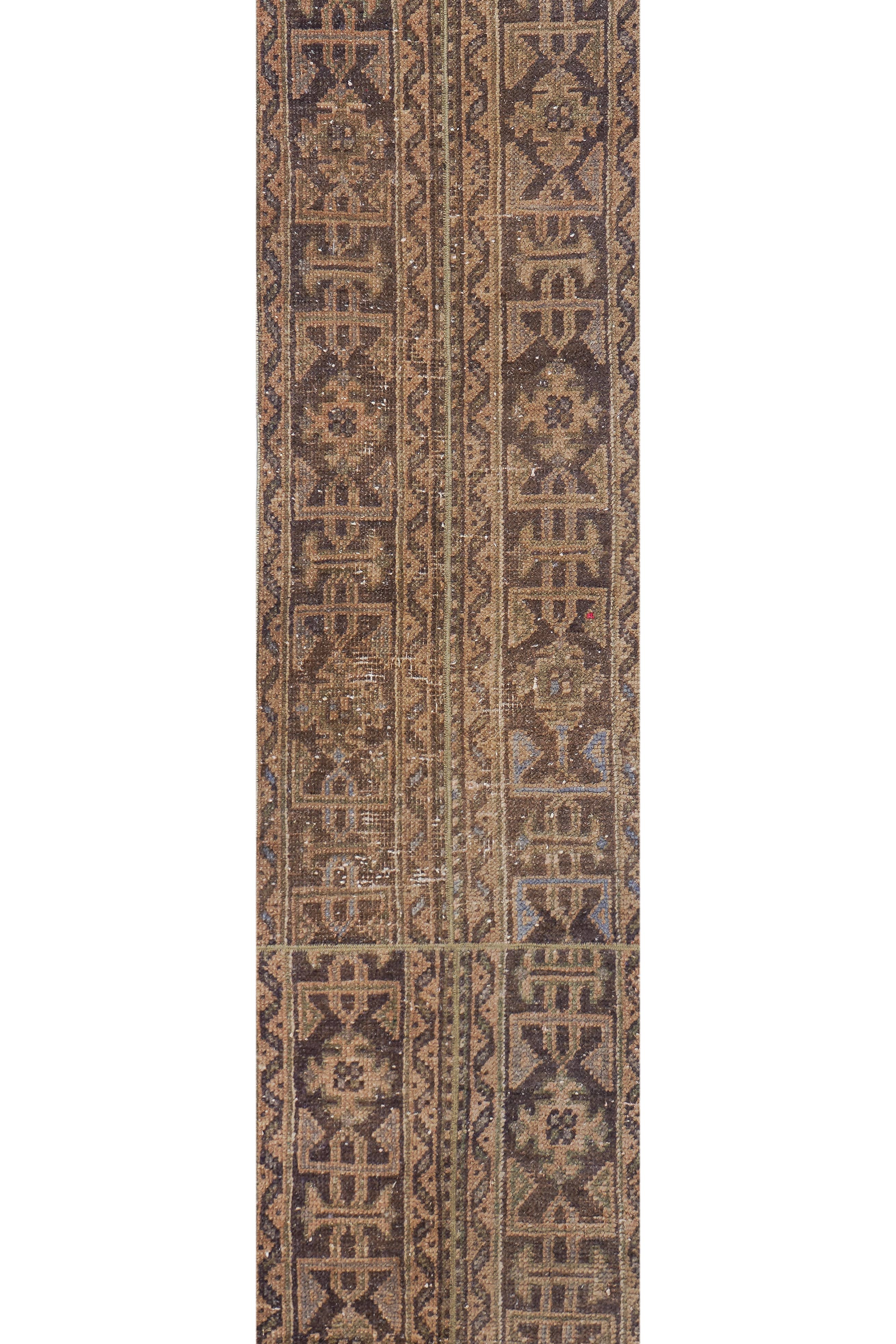 Vintage Oushak Runner 1'7'' x 18'3''