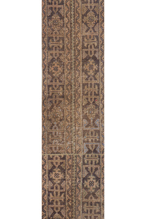 Vintage Oushak Runner 1'7'' x 18'3''