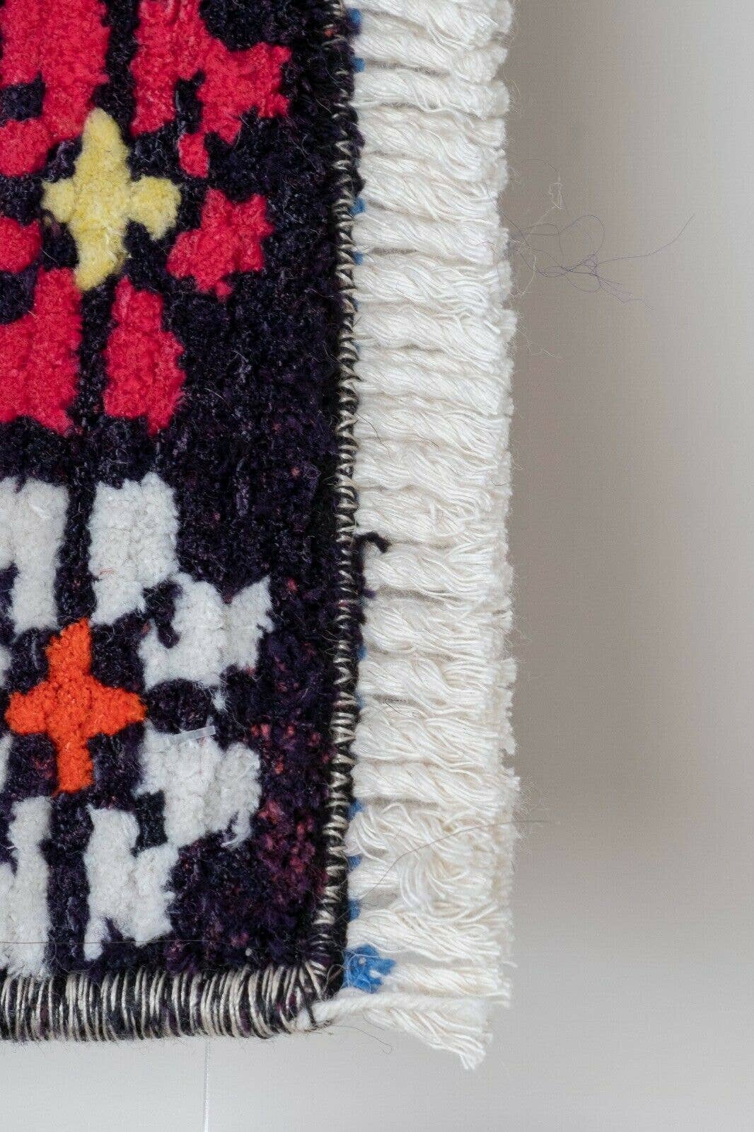 Vintage Herki Runner Rug 2'5'' x 12'1''