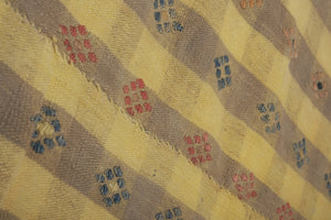 Vintage Adana Kilim Rug 7' x 8'7''