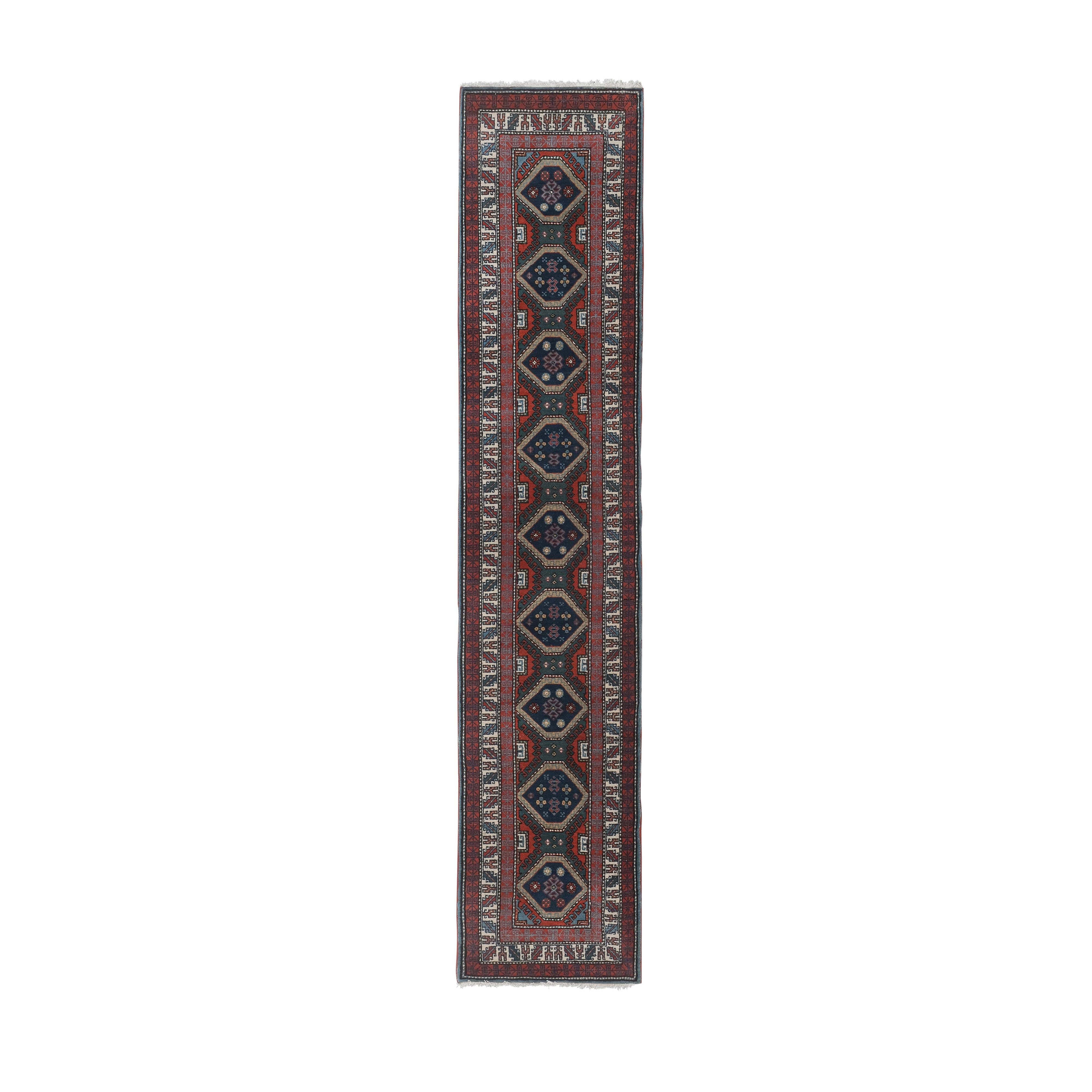 Vintage Oushak Runner 2'2'' x 10'4''