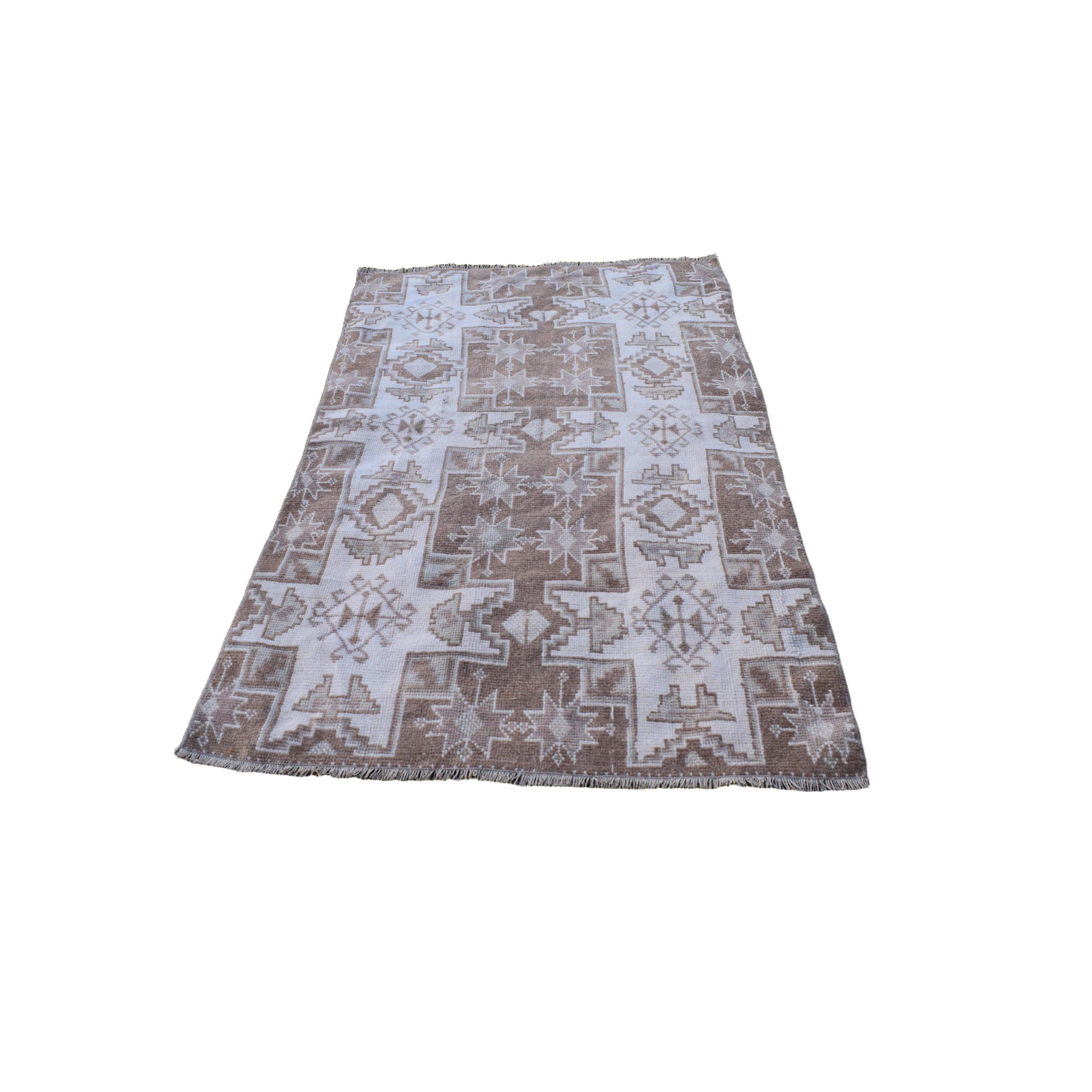 Vintage Oushak Rug 3'8'' x 6'3''