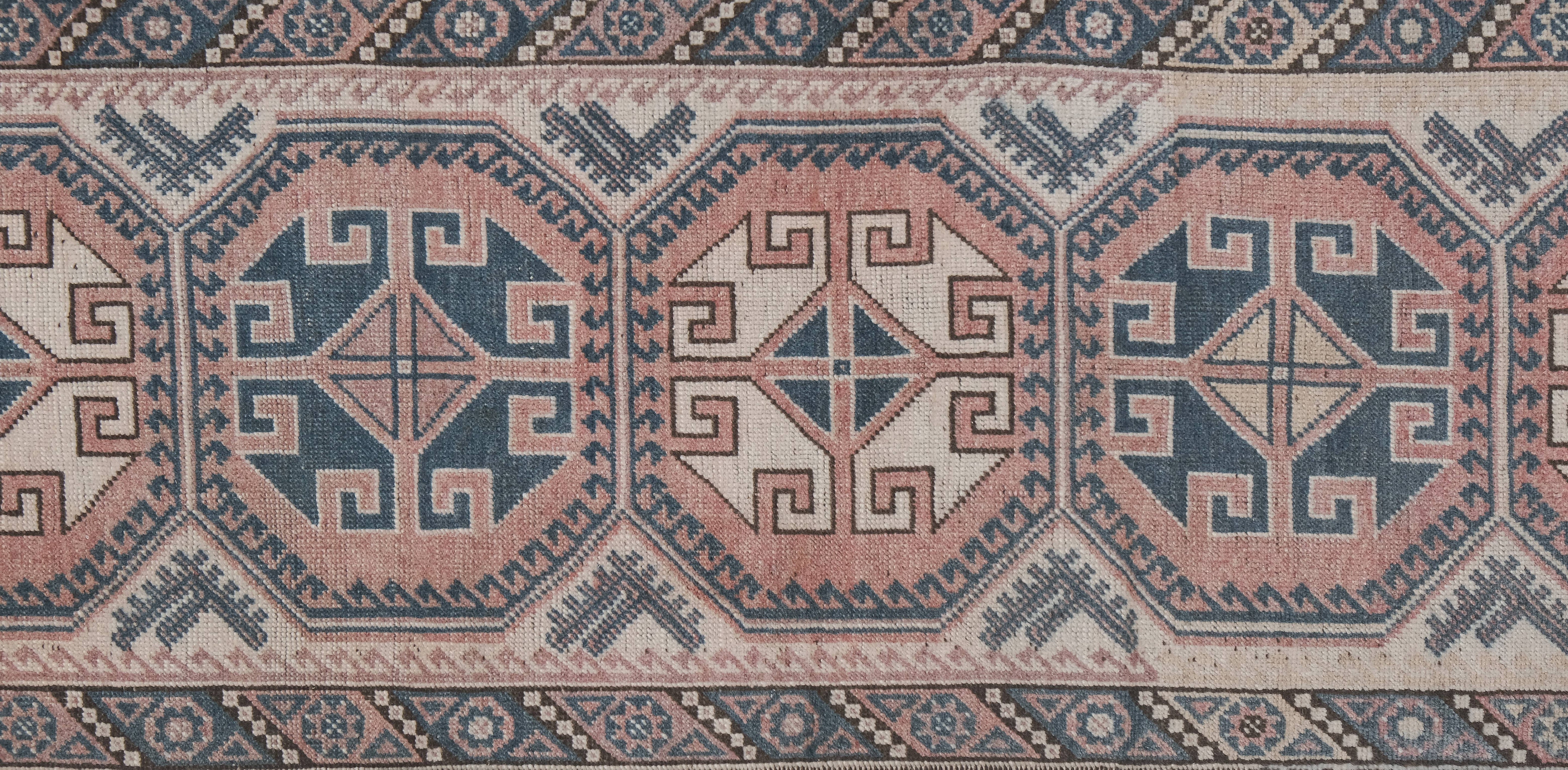 Vintage Oushak Runner 2'2'' x 10'5''